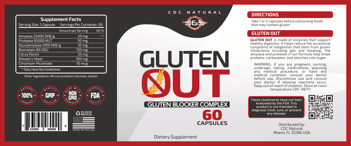 Gluten Out Digestive Health