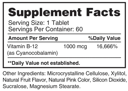 Vitamin B-12 Energy Boost