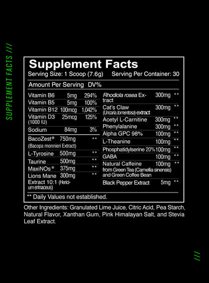 Brain Boost+ Supercharged Nootropic