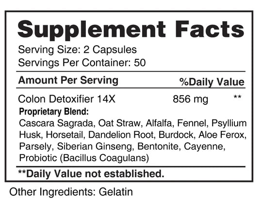 Colon Detox Probiotic