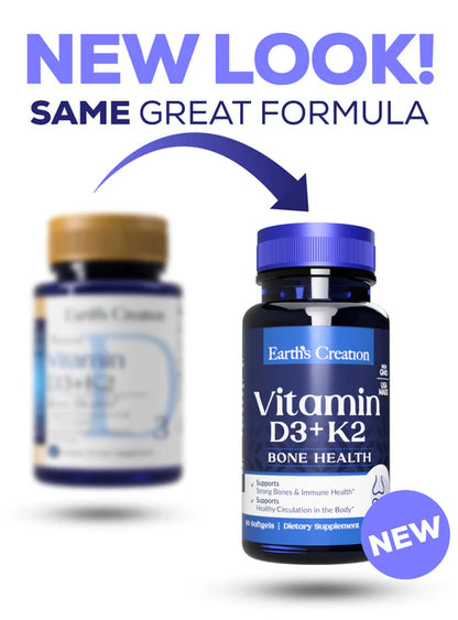 Vitamin D3 + K2 Bone Health
