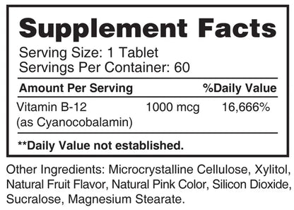 Vitamin B-12 Energy Boost