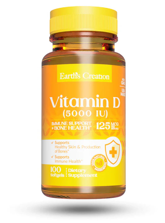 Vitamin D 5000 IU Immune & Bone Health